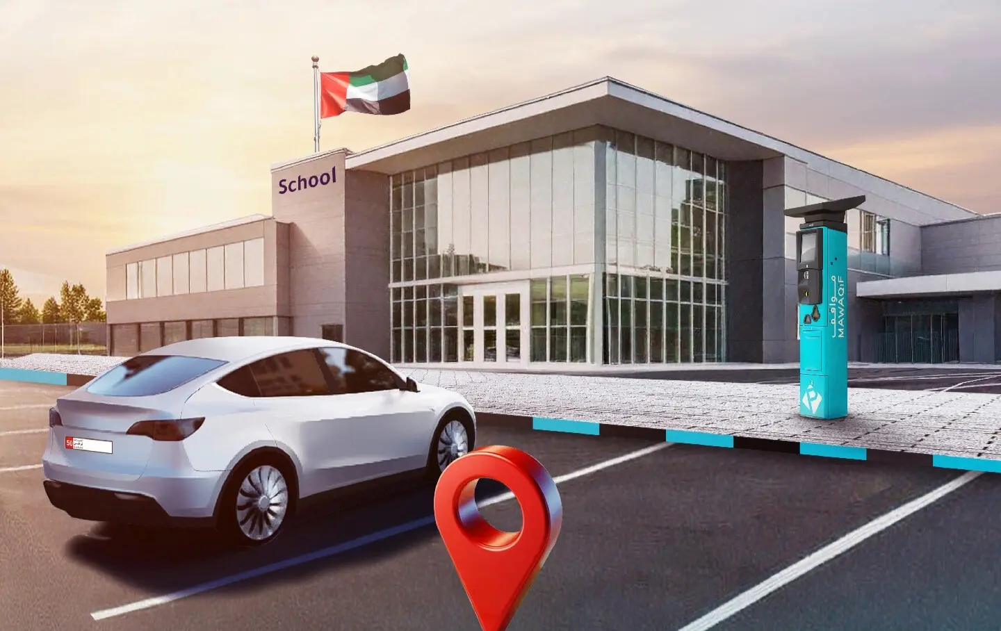 Paid parking system activated in Al Ain schools’ zone